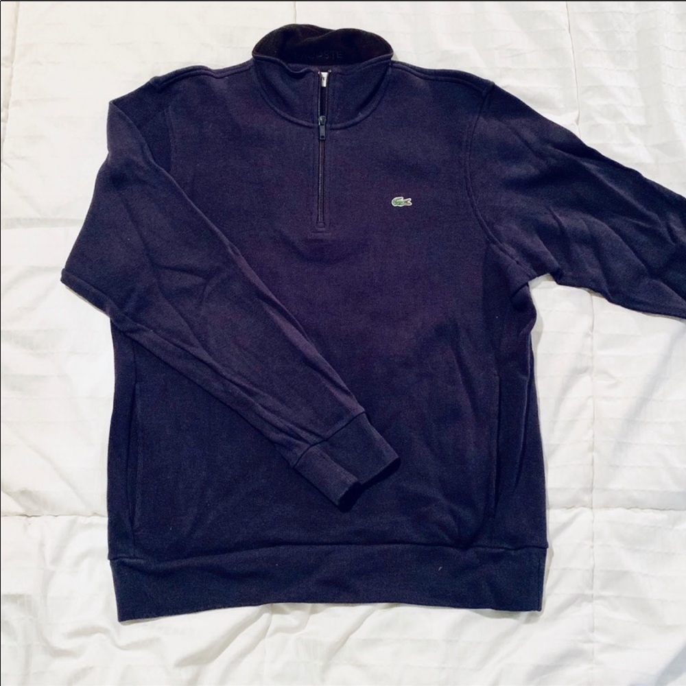 Lacoste - 1/2 Zip Sweater - Large